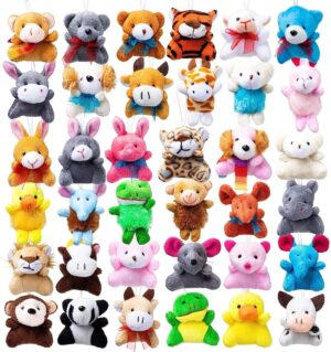 JOYIN 12 Pack Random Mini Animal Pl...