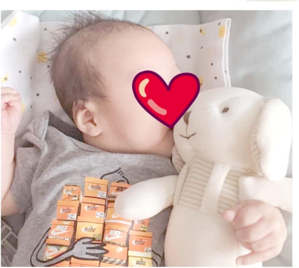Super Soft Organic Cotton Baby First Friend (Hello! Puppy) Attachment Doll for Baby, Pillow Buddy, Plush Animal Toys, Organic Toys, Stuffed Animal Puppy 12.5 inches, Perfect - Image 3
