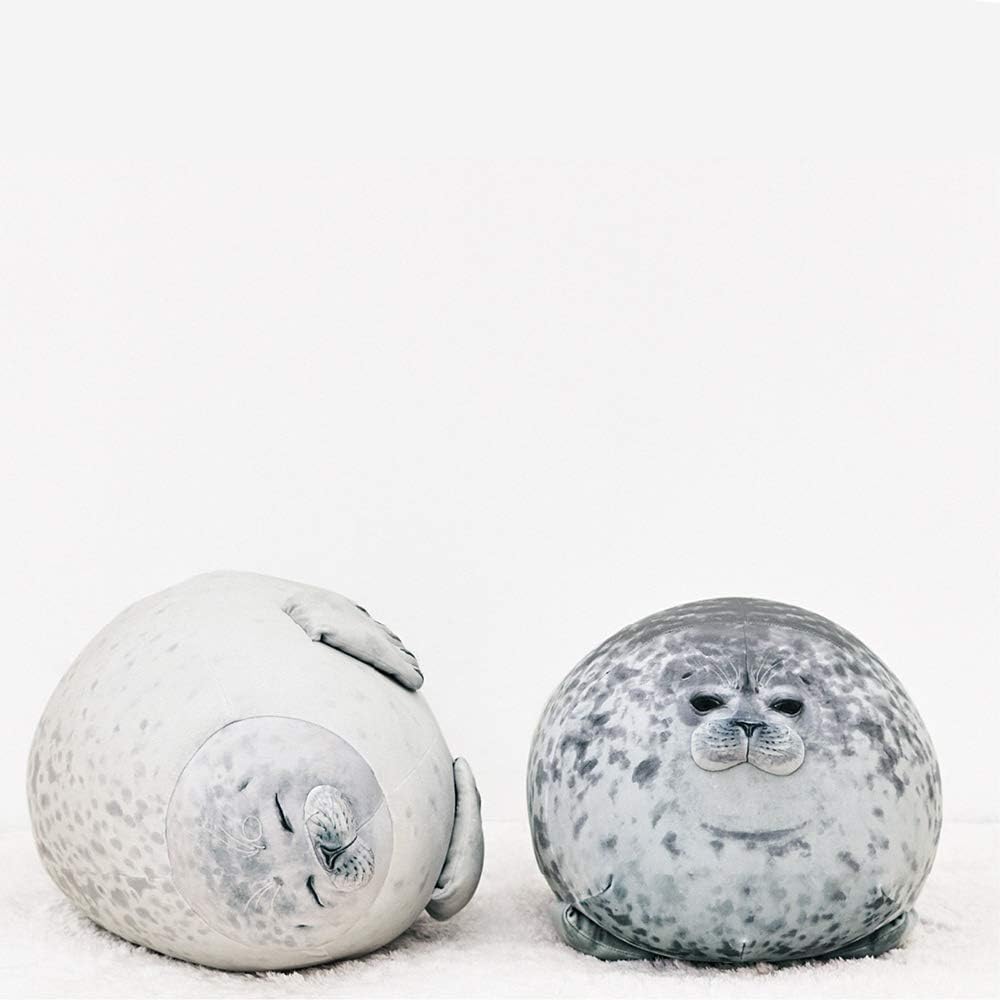 MerryXD Chubby Blob Seal Pillow,Stuffed Cotton Plush Animal Toy Cute Ocean Small(13 in) - Image 5