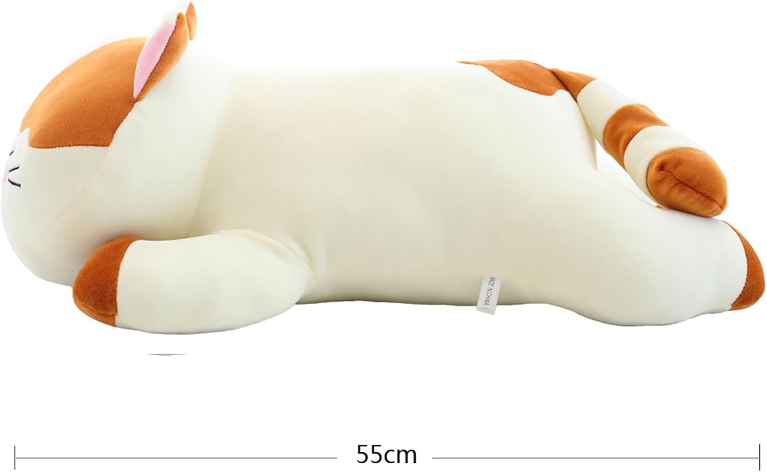 Cat Big Plush Hugging Pillow, Super Soft Kitten Kitty Stuffed Animals Toy Gifts for Kids, Girls, Bed, Christmas, Valentine 21.7" (Brown) - Image 7