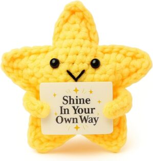 Handmade Crochet Positive Star Plus...