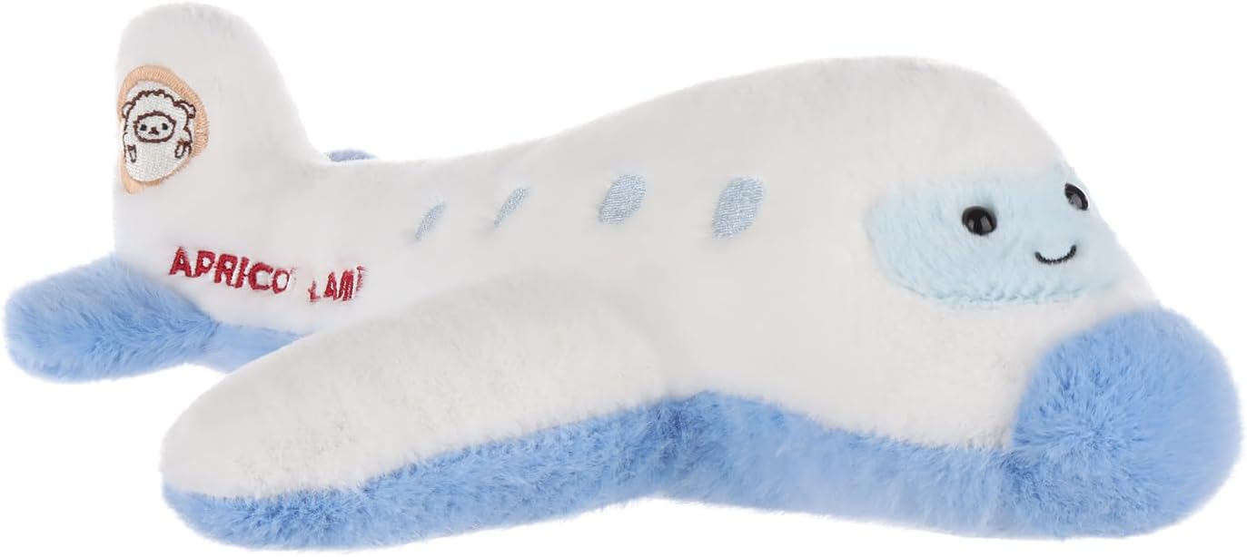 Apricot Lamb Comfort Plane Stuffed Animals for Kids, Soft Cute Plush Toys for Baby Girl and Boy, Fluffy Comfort Plane - Image 4