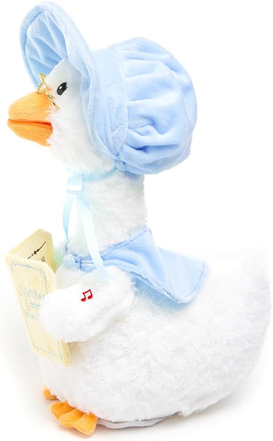 Cuddle Barn - Mother Goose Animated Stuffed Animal, Talking, Story-Telling Plush Toy for Kids, 14" - Image 7