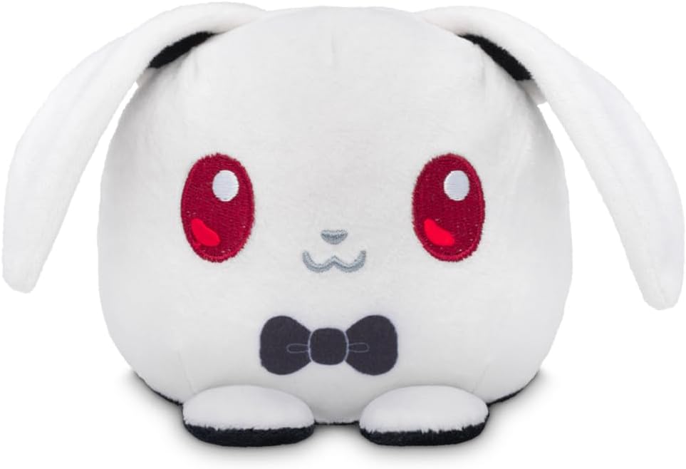 TeeTurtle Glow in The Dark Halloween Bunny 4" Plushie - Cute Kawaii Spooky Stuffed Animal - Image 3