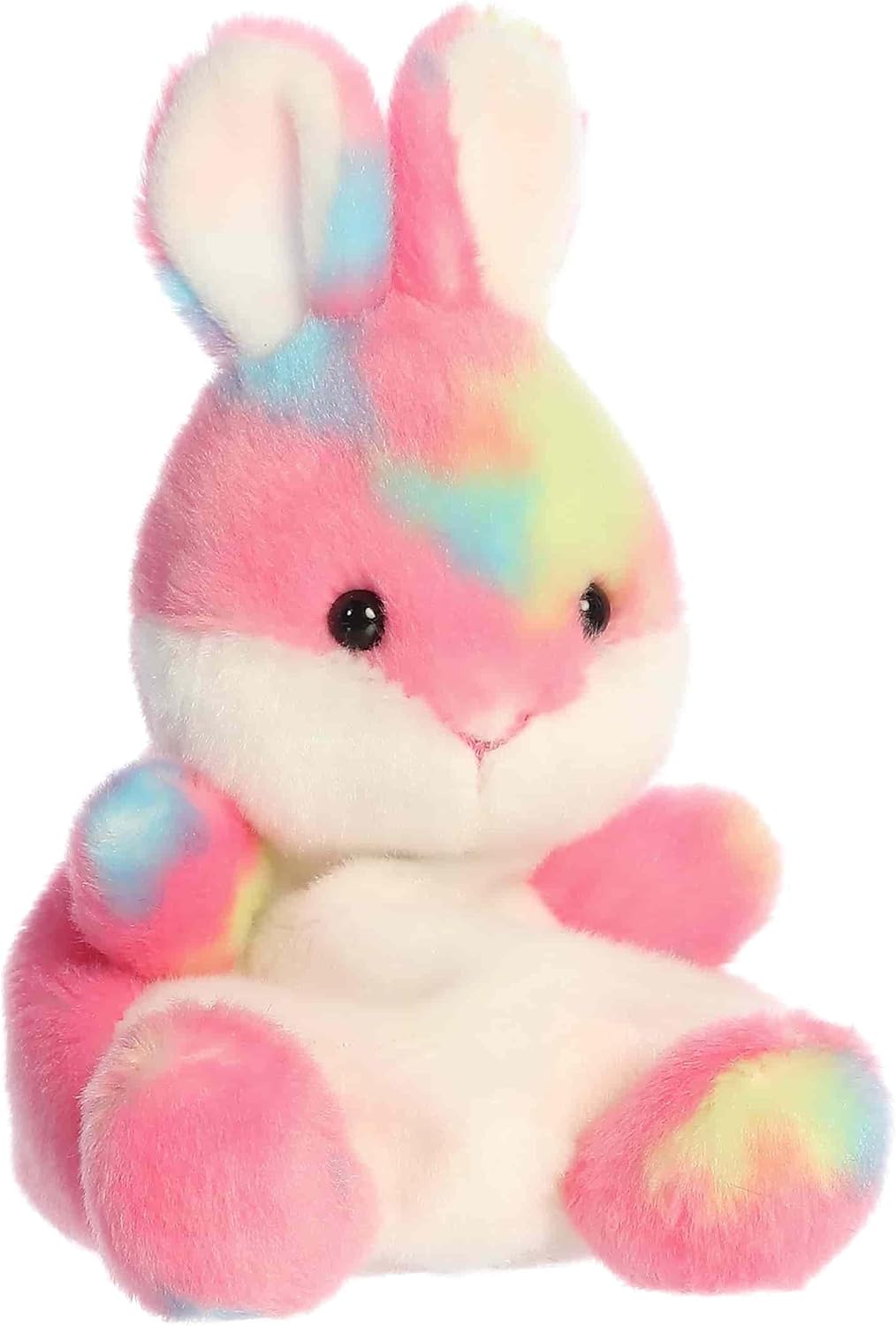 Aurora Adorable Palm Pals Bubblegum Jellybean Bunny Stuffed Animal - Fun Collectible Plush For Kids and Adult Collectors - Seasonal Plush For The Spring Season - Pink 5.5 Inches - Image 2