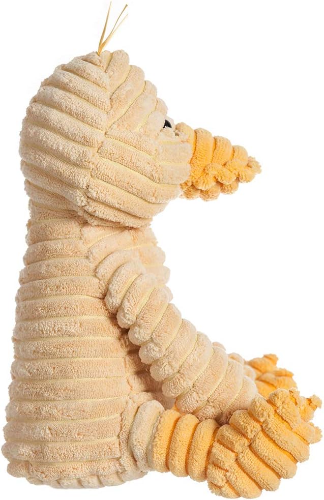 Apricot Lamb Toys Plush Corduroy Duck Stuffed Animal Soft Cuddly Perfect for Child (Corduroy Duck, 9 Inches) - Image 5