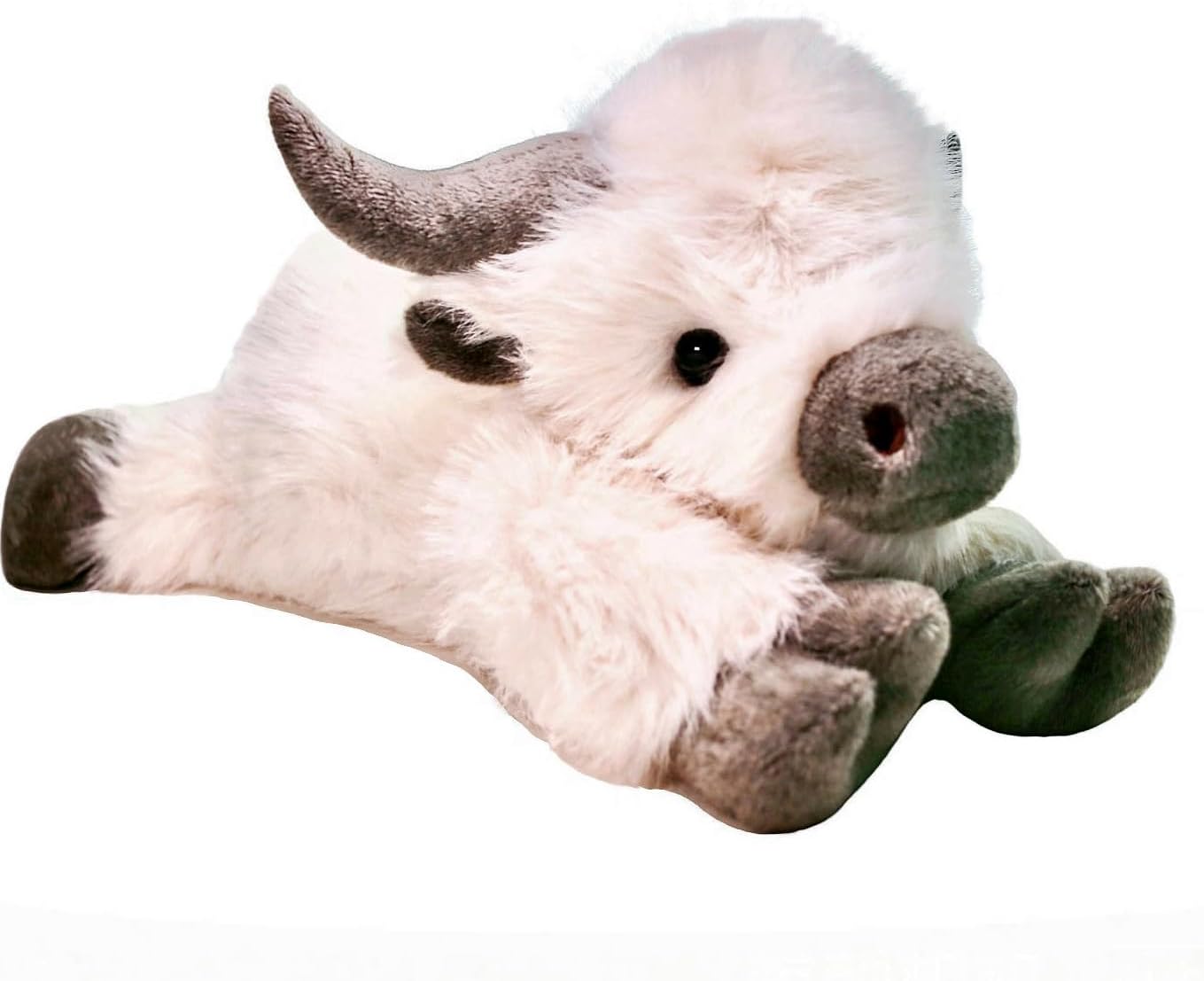 uoozii 24" | 5 Pounds Highland Cow Weighted Stuffed Animals with Removable Unscented Microwavable Pouch, Cute Coolable Warmable Weighted Plush Gift for Kids & Adults - Image 5