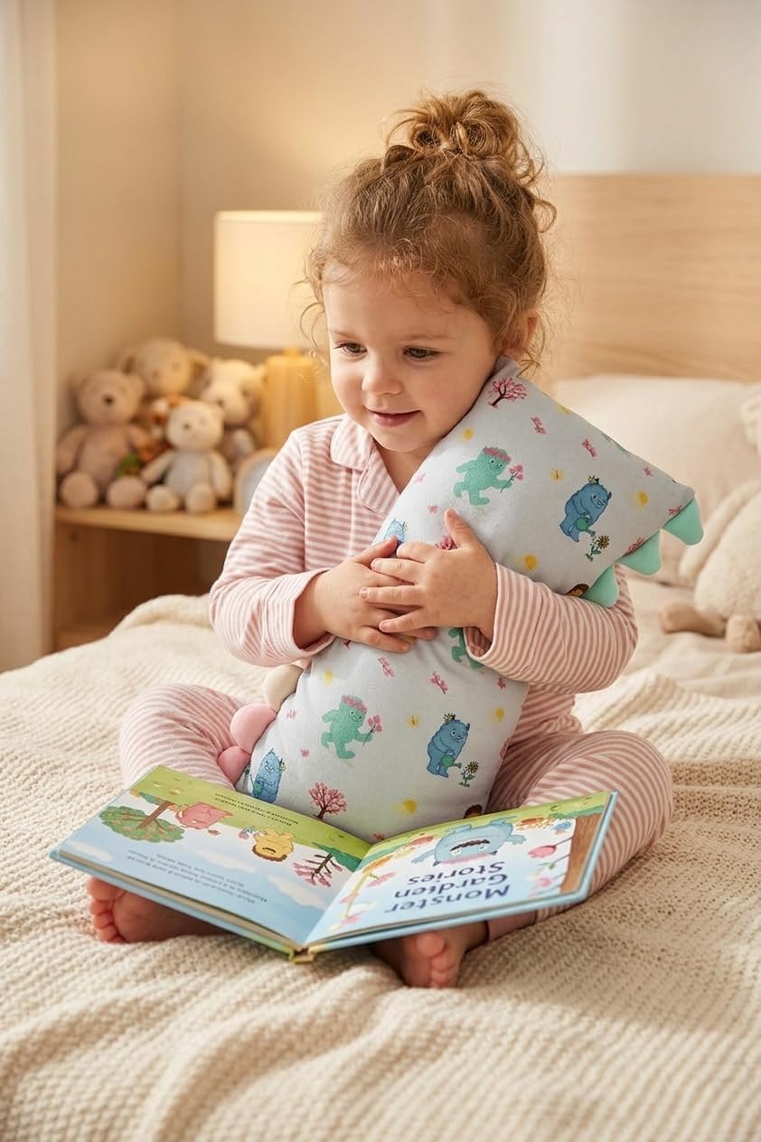 Theo's Lovey Pillows – Huggable Plush Lovey Pillow, Encourages Self-Soothing – Soft, Washable, Travel-Ready – Into the Blossoms (Spring Special) (Small) - Image 7