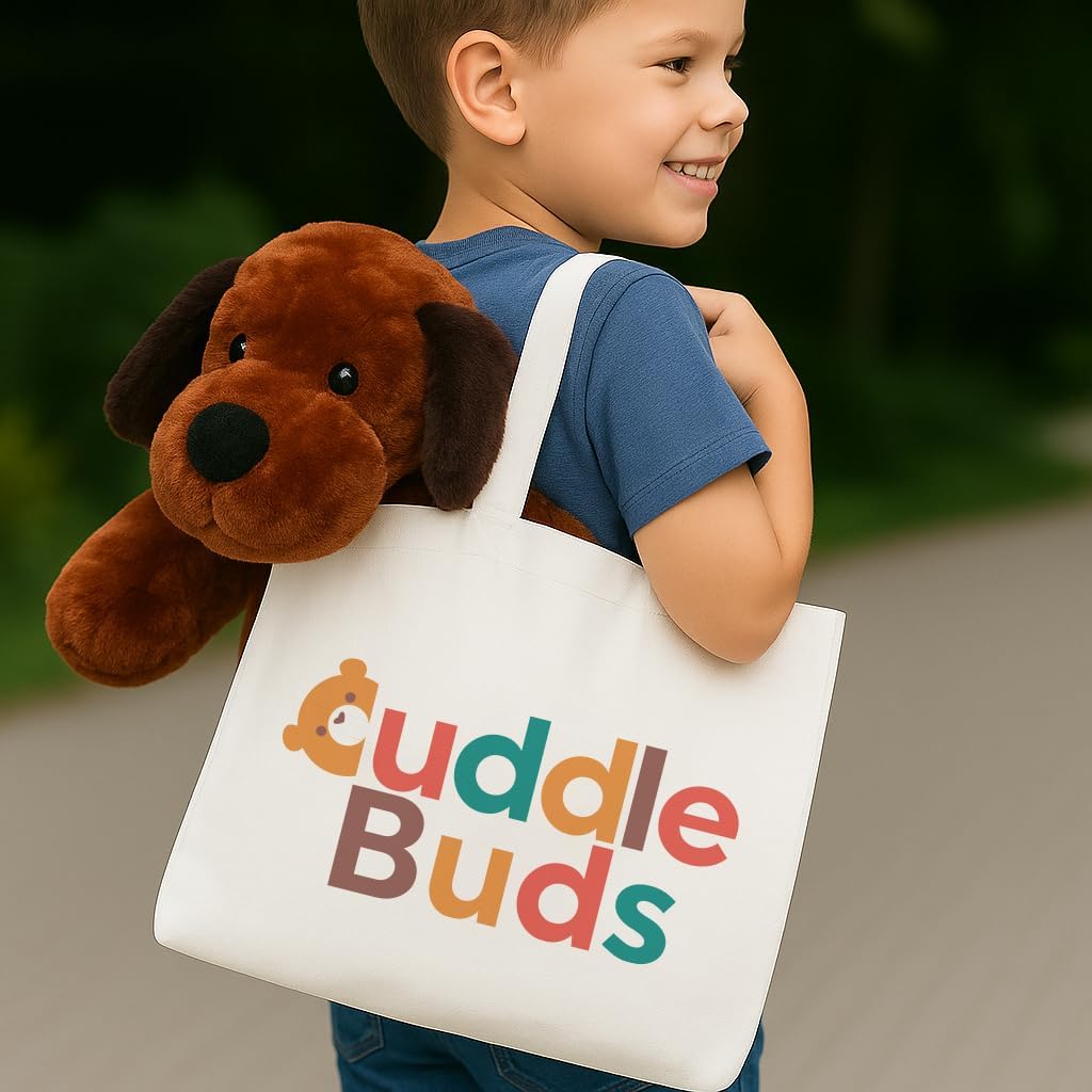 Cuddle Buds 3lbs Weighted Dog Stuffed Animal for Sensory Needs, 20'' Plush Dog, Weighted Stuffed Animals for Adults, Soft Plushie Toy - Image 5