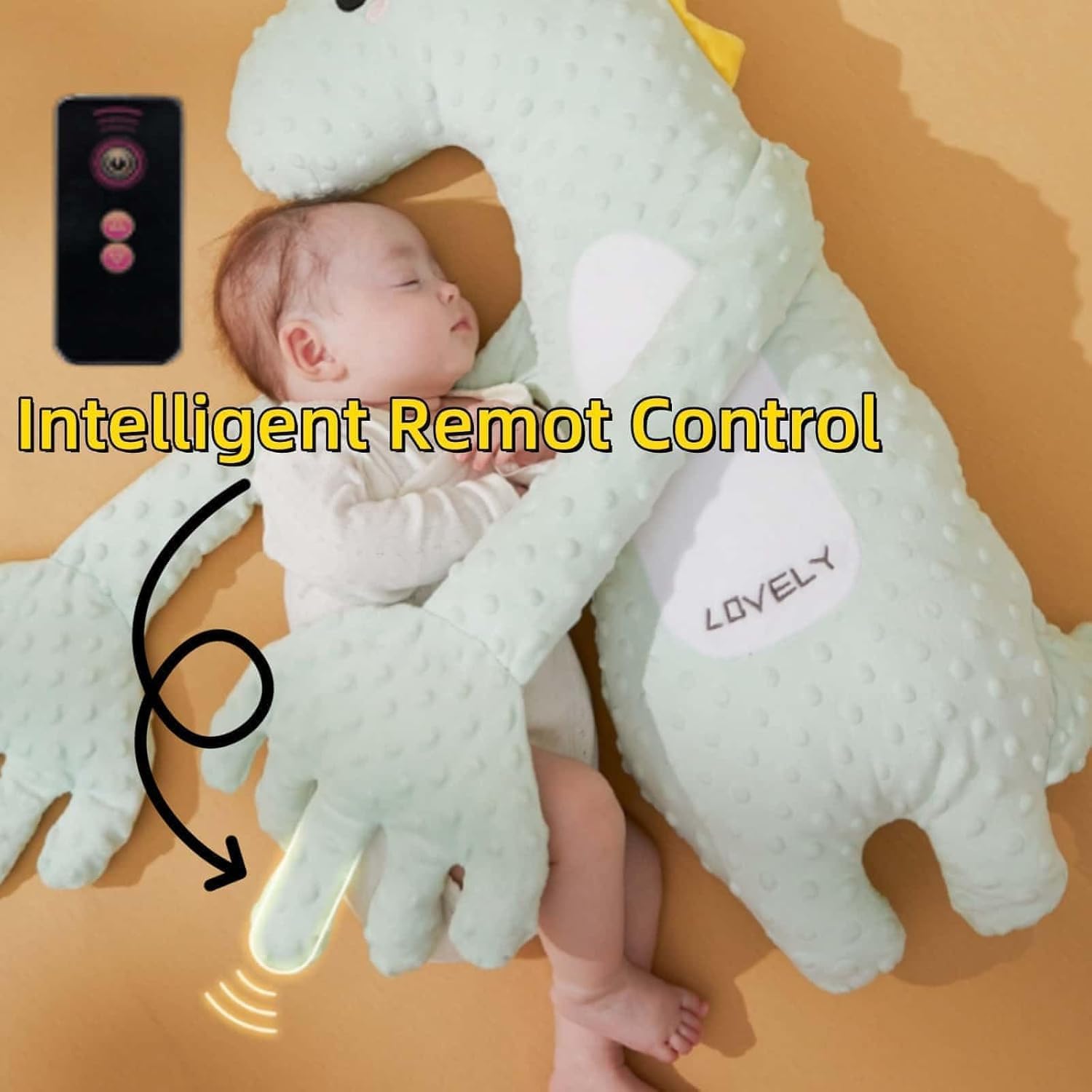 Companion Plush Comfort Patting Pillow,Used for Soothing and Hugging (Bohemian) - Image 4