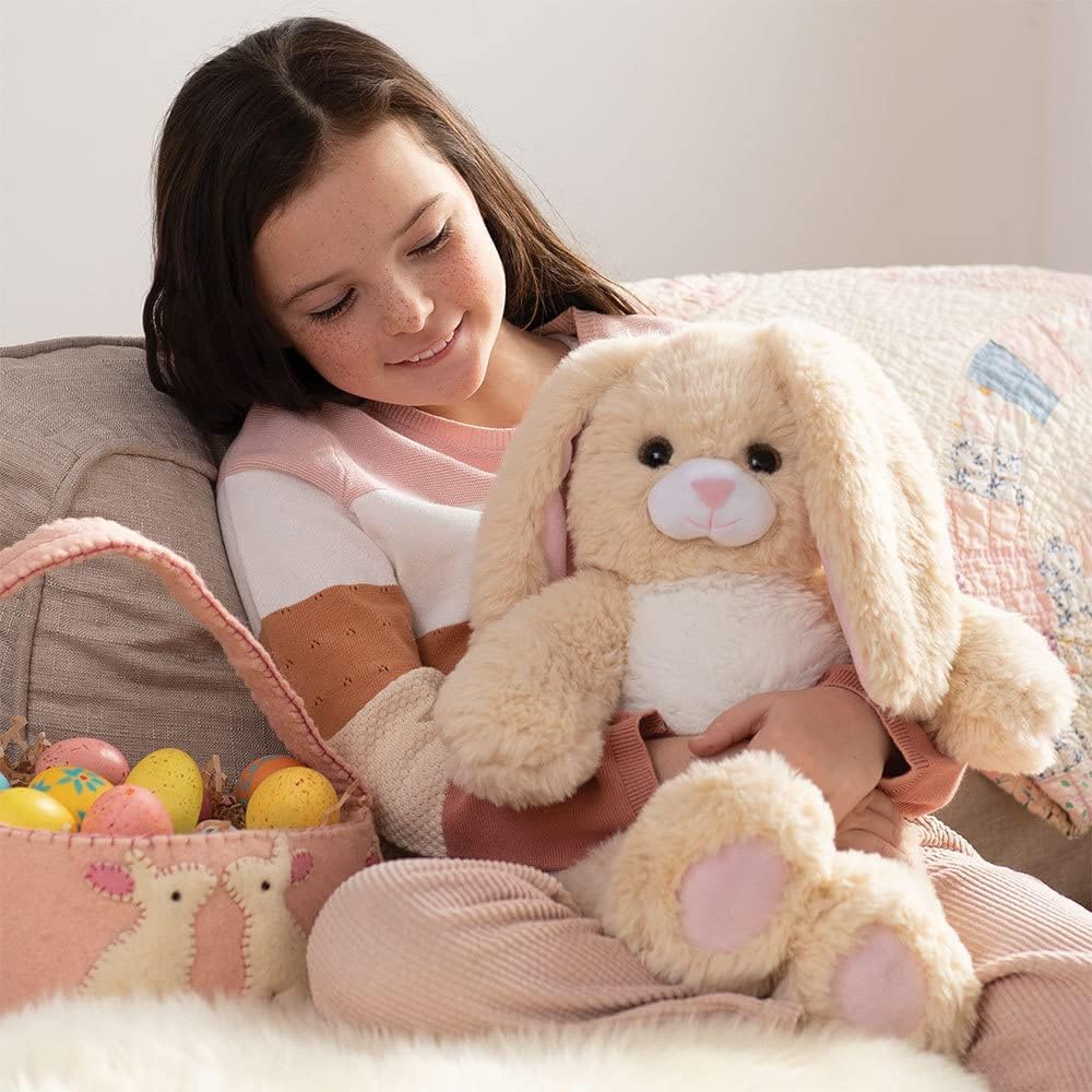 Vermont Teddy Bear Easter Bunny Plush 18 Inch | Soft Plushies and Bunny Toys for Kids and Adults | Buddy Collection Cuddly Stuffed Bunny | Emotional Support Plush for Comfort and Gifting - Image 8