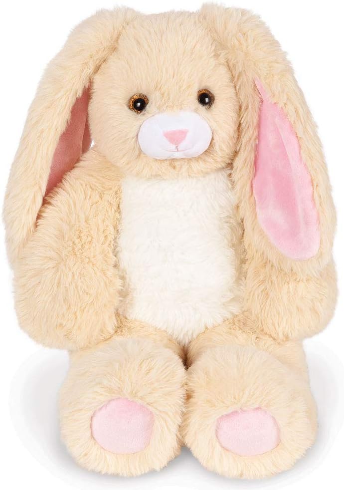 Vermont Teddy Bear Easter Bunny Plush 18 Inch | Soft Plushies and Bunny Toys for Kids and Adults | Buddy Collection Cuddly Stuffed Bunny | Emotional Support Plush for Comfort and Gifting