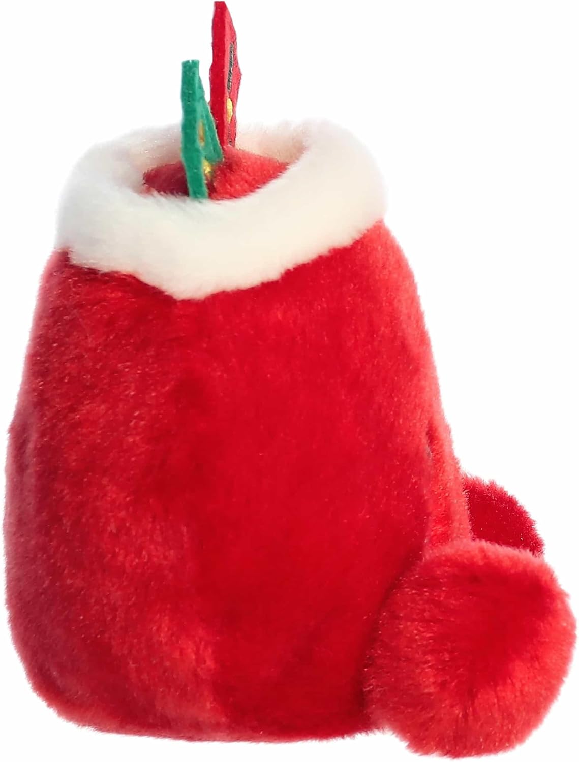 Aurora® Festive Palm Pals™ Velvet Santa Bag™ Stuffed Animal - Fun Collectible Plush for Kids and Adult Collectors - Perfect for Holiday Decorations or Gifts - Red 5 Inches - Image 3
