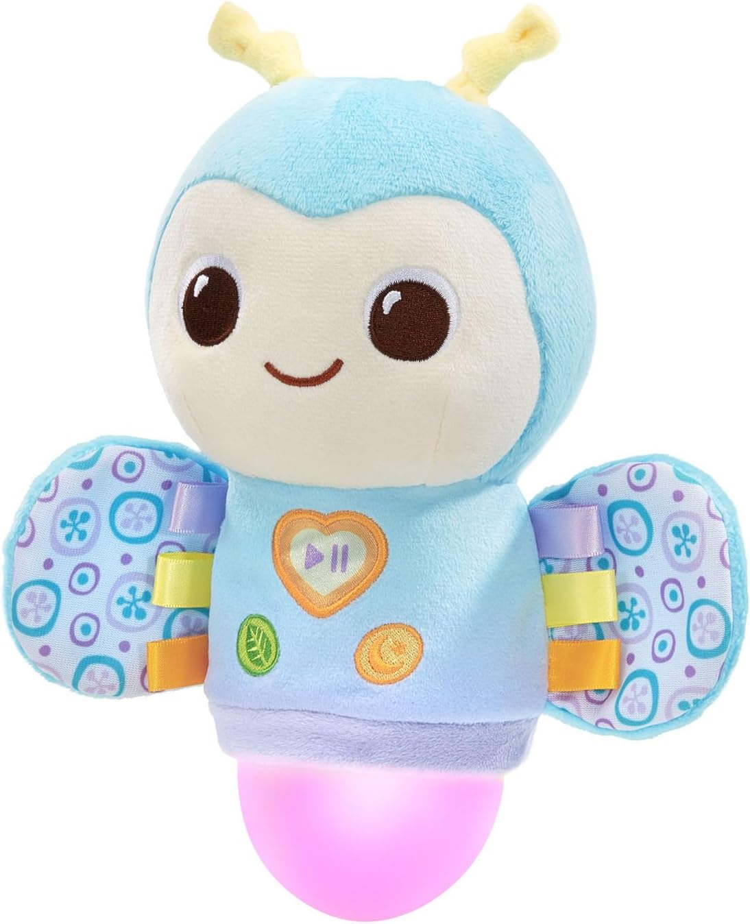 VTech Baby Soothe and Shine Firefly Musical Plush with Color Changing Night-Light and Timer - Image 4