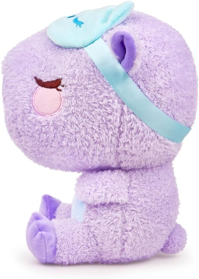 Sleepy Capybara Stuffed Animal - Lila the Sleepy-bara | Purple Soft Kawaii Plush Toy with Cute Sleepmask Accessory | Great Bedtime Plushies | Cozy Cuddly Gift for Toddlers, Kids, Adults - 10" - Image 3