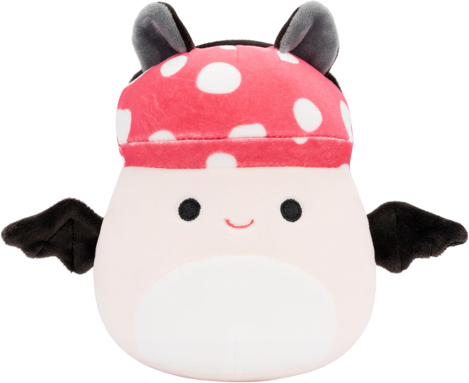 Squishmallows Original 5-Inch Halloween 4-Pack – Gabin Pumpkin Axolotl, Fitzy Goblin Holding Latte, Malcolm Bat Mushroom, Ms. K Purple Clown – Official Jazwares Plush (Little) - Image 4