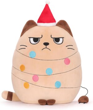 12 inch Christmas Cat Stuffed Anima...