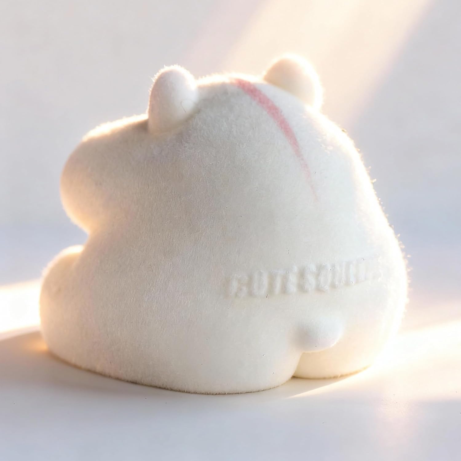 Handmade Taba Squishy Hamster Toy, Cute Squishy Hamster Fidget Toy, Realistic Hamster Toy, Soft Silicone Mochi Furry Toy, Stress Relief Gift for Adults & Kids, Sensory Anxiety Plushie (White) - Image 9