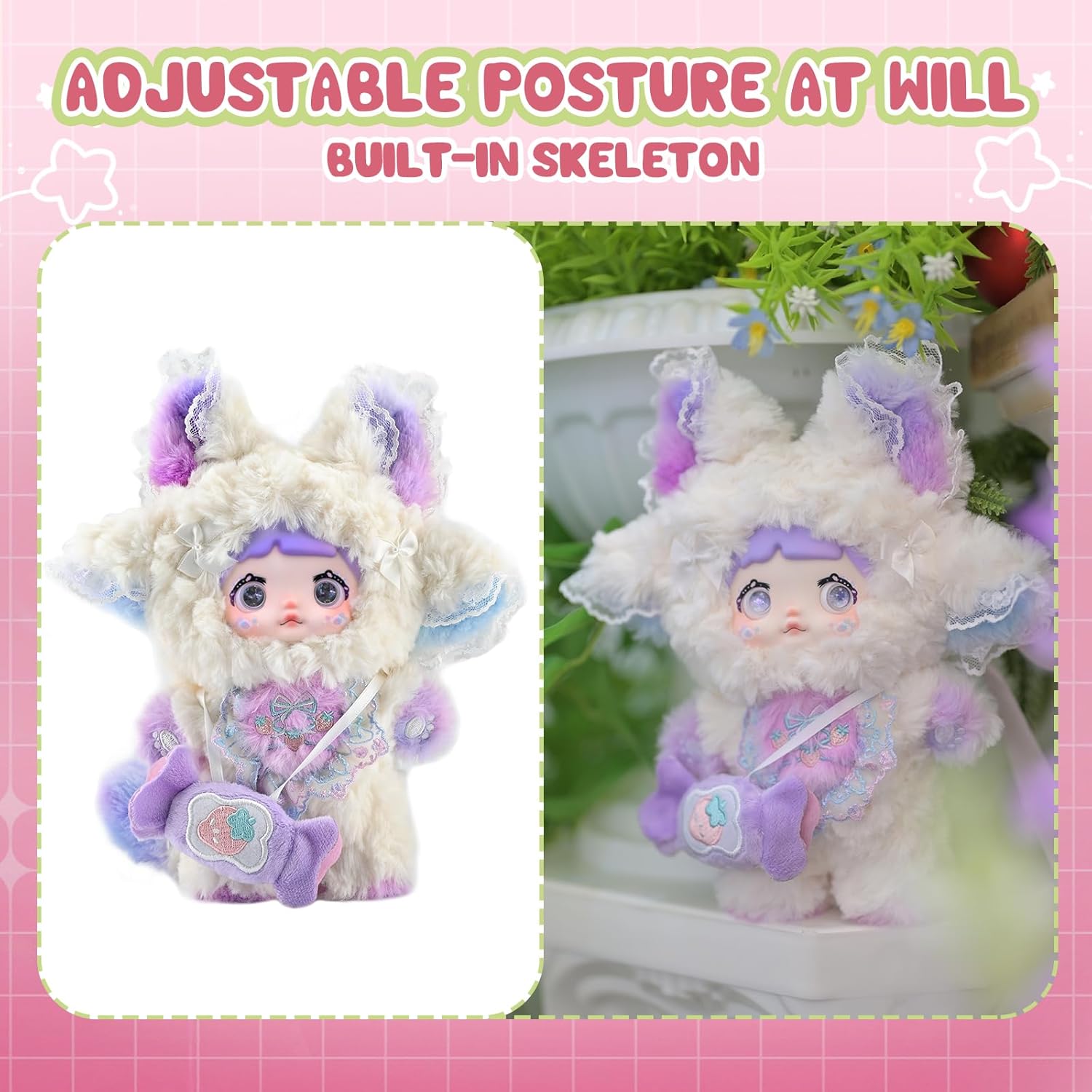 Blind Box Interesting Fruits Series Plush - 3 Expressions Adorable Mystery Plush Toys for Collectors - 7.1IN Random Surprise Doll with Unique Designs, 1PCS (Upgrade Packaging) - Image 6