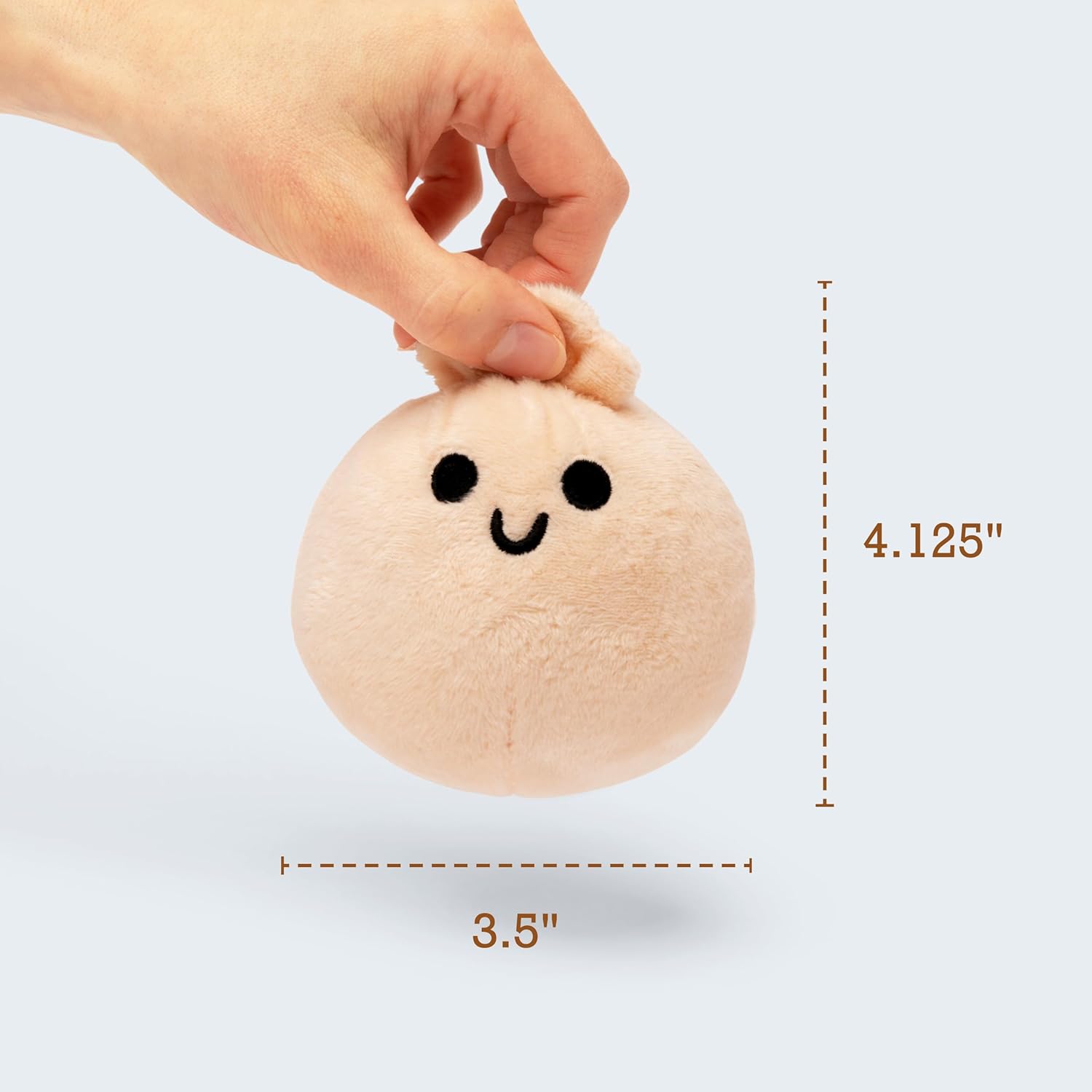 Emotional Support Dumplings by Relatable, Cuddly Stuffed Animals and Toys, Squishy Toys and Plushies, Great Gift Ideas for Loved Ones of All Ages, Includes 5 Plushies with Carrying Basket - Image 6