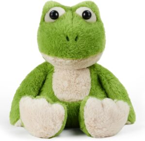 Microwavable Weighted Frog Plush,He...
