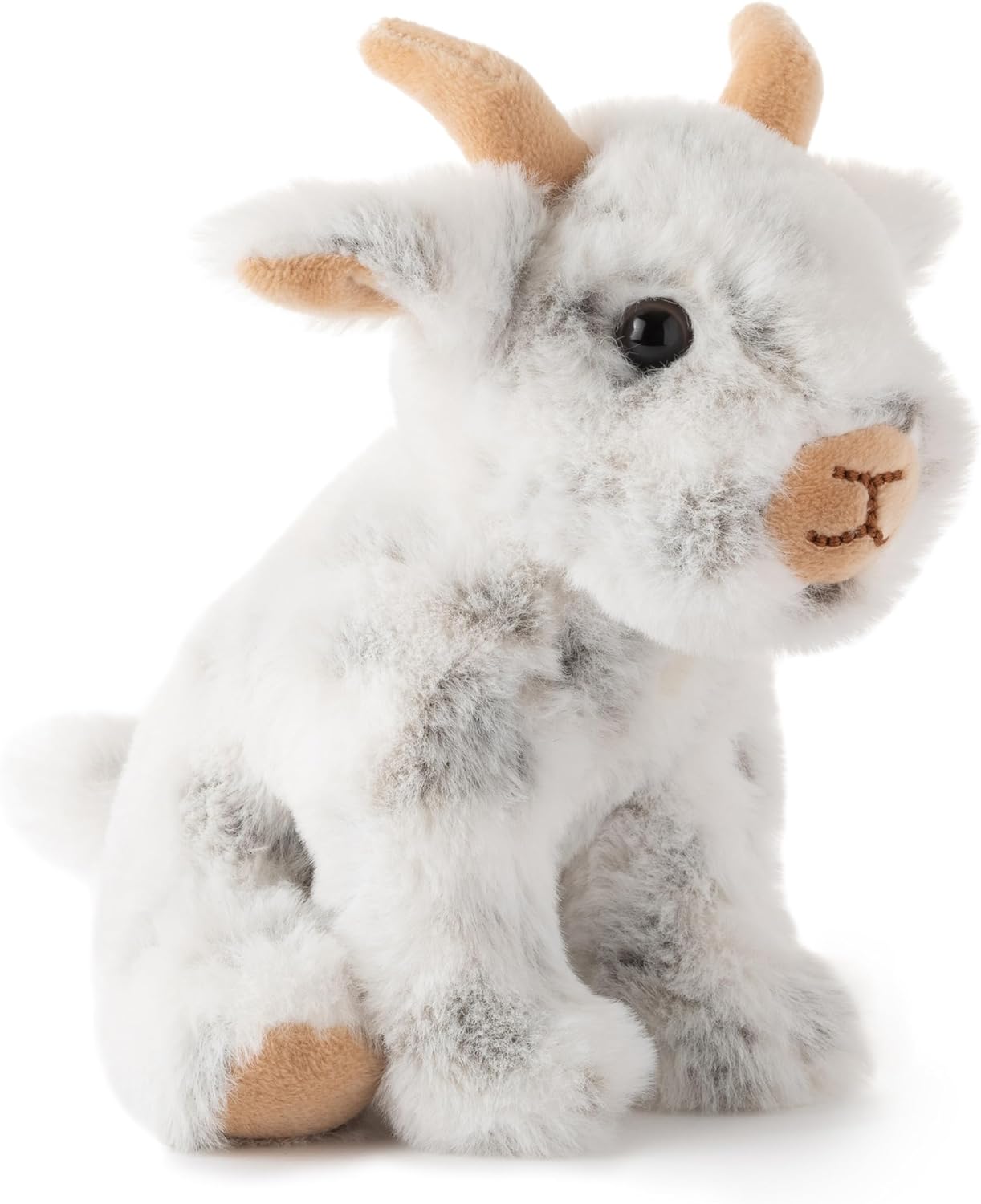 The Petting Zoo Goat Stuffed Animal Plushie, Gifts for Kids, Wild Onez Babiez Farm Animals, Goat Plush Toy 6 inches - Image 3