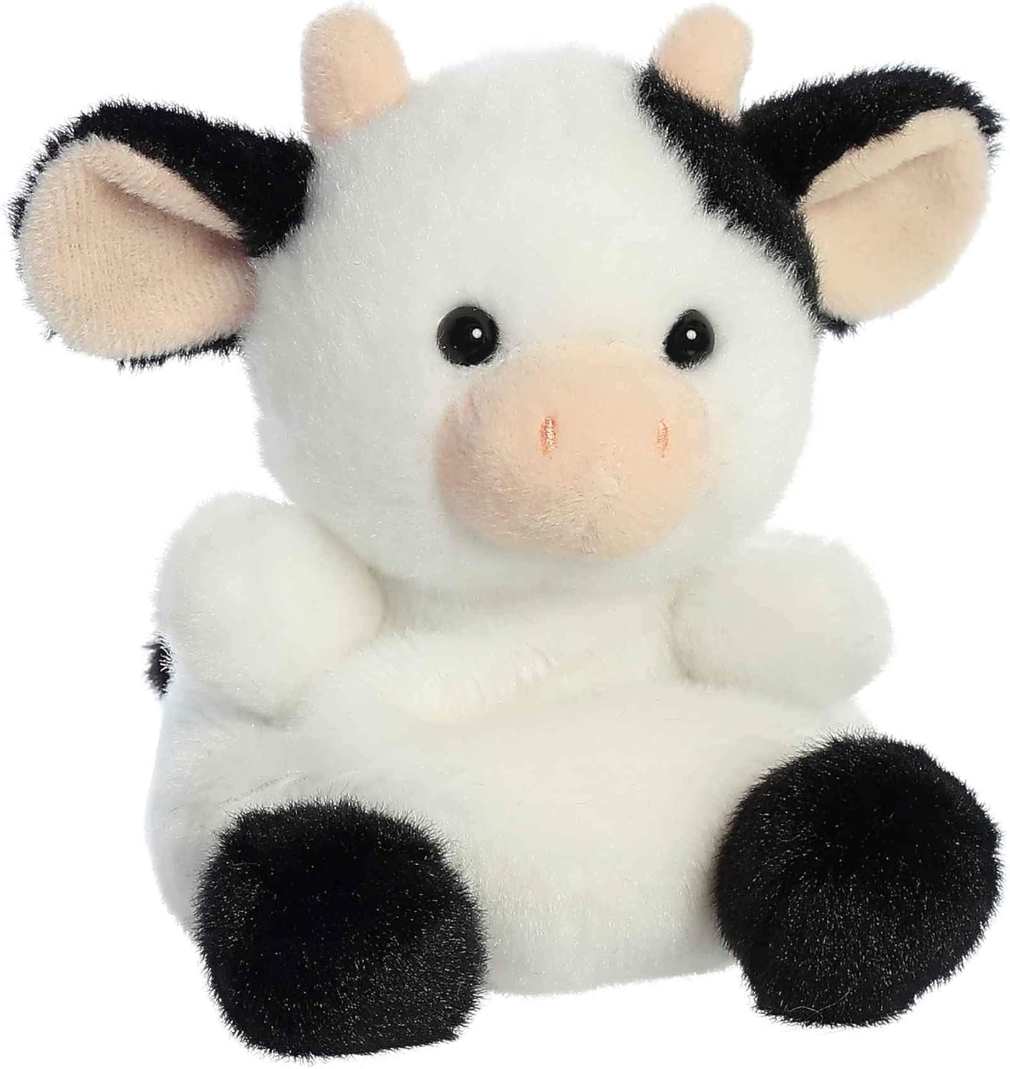 Aurora® Adorable Palm Pals™ Sweetie Cow™ Stuffed Animal - Pocket-Sized Play - Collectable Fun - White 5 Inches - Image 2