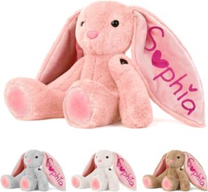 Personalized Bunny Plush for Kids C...