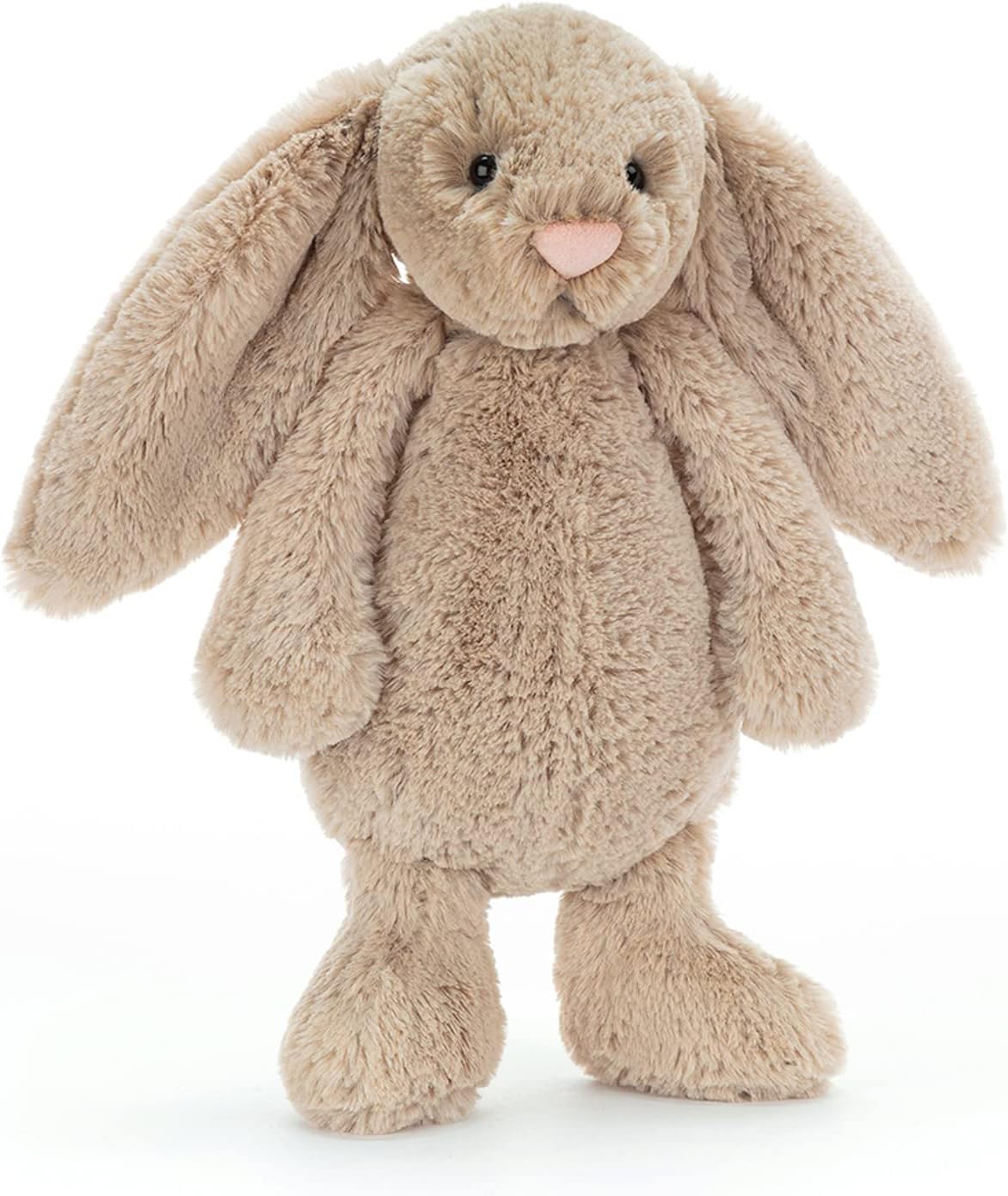 Jellycat Bashful Beige Bunny Stuffed Animal, Medium 12 inches - Rabbit and Bunny Plush Toy - Classic Children's Gift - Image 5