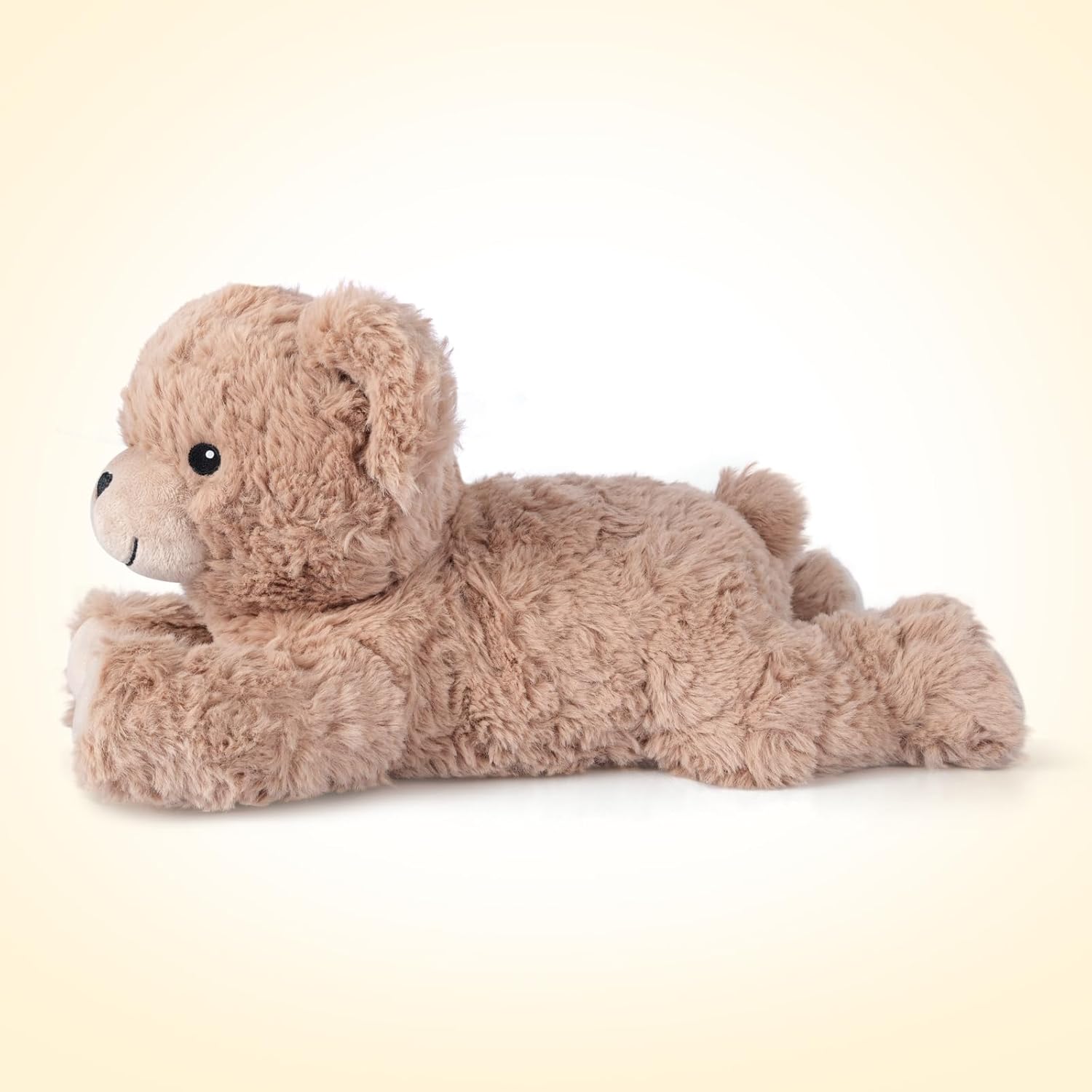 SuzziPals Heatable & Coolable Brown Teddy Bear Stuffed Animal, Microwavable Stuffed Animal Heating Pad for Period Cramps, Stuffed Teddy Bear Plush for Warmth & Comfort, Brown Bear Gifts for Kid - Image 10