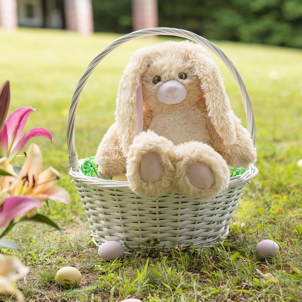 Vermont Teddy Bear Easter Bunny Plush 18 Inch | Soft Plushies and Bunny Toys for Kids and Adults | Buddy Collection Cuddly Stuffed Bunny | Emotional Support Plush for Comfort and Gifting - Image 4