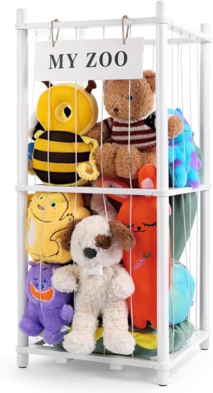 GLDZI Stuffed Animal Storage Zoo, W...