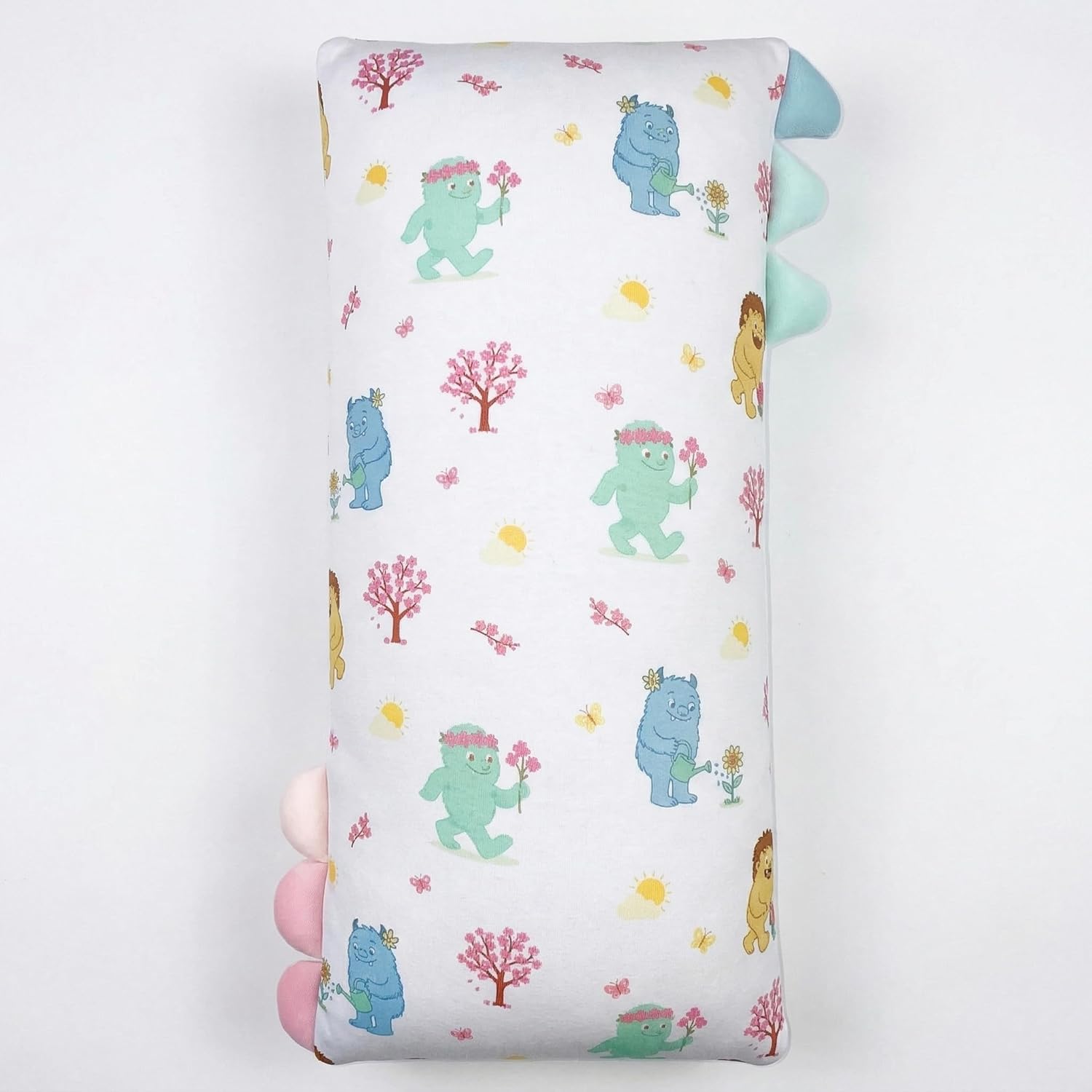 Theo's Lovey Pillows – Huggable Plush Lovey Pillow, Encourages Self-Soothing – Soft, Washable, Travel-Ready – Into the Blossoms (Spring Special) (Small)