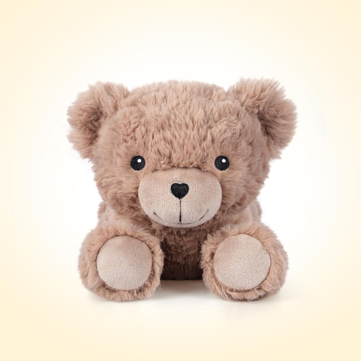 SuzziPals Heatable & Coolable Brown Teddy Bear Stuffed Animal, Microwavable Stuffed Animal Heating Pad for Period Cramps, Stuffed Teddy Bear Plush for Warmth & Comfort, Brown Bear Gifts for Kid - Image 9