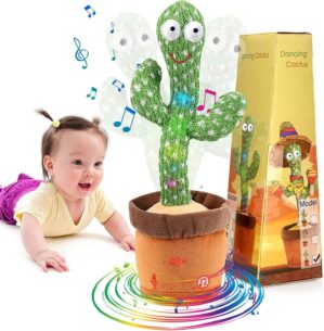 Dancing Talking Cactus Toy for Baby...
