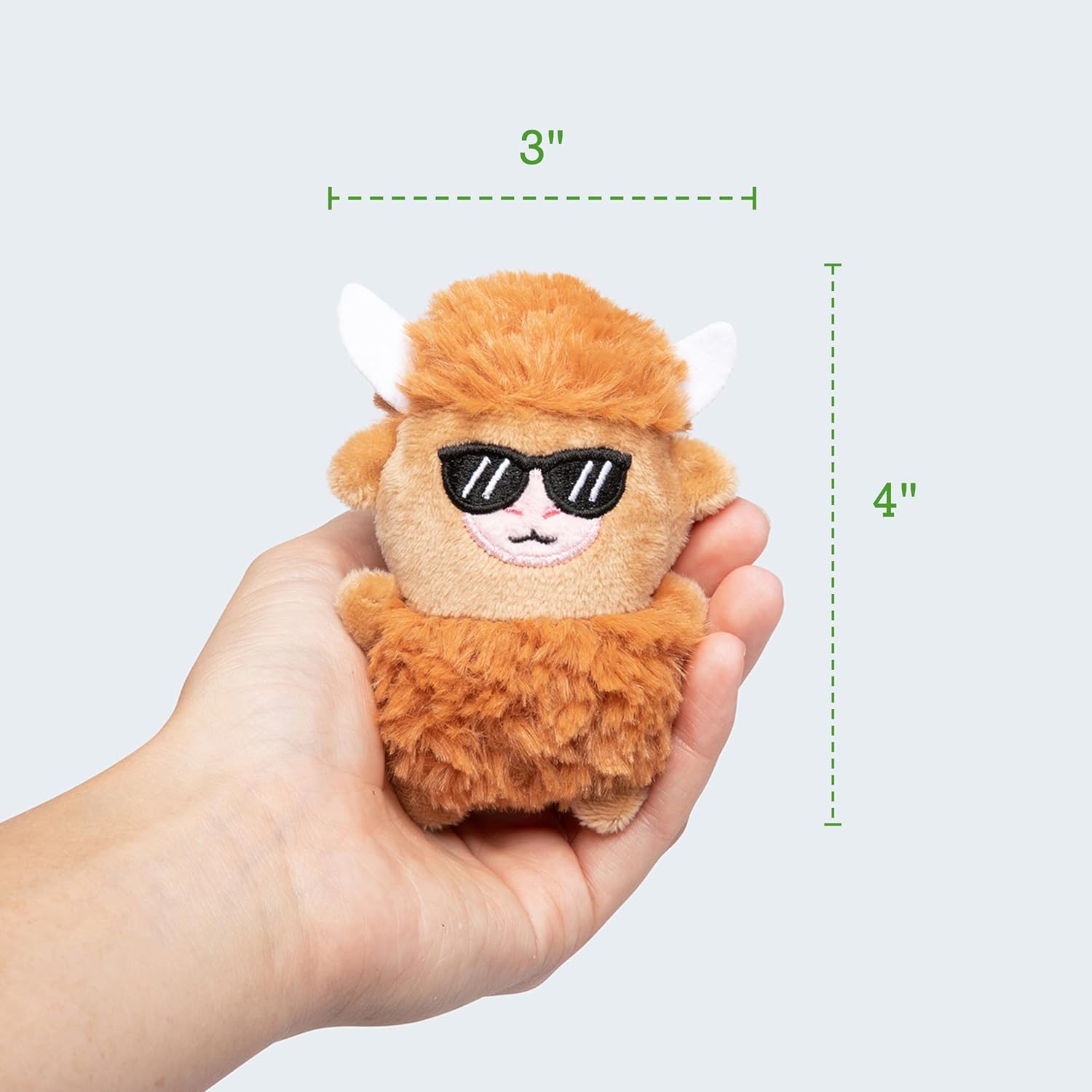 Emotional Support Highland Cows by Relatable, Cuddly Stuffed Animals, Plushies, and Cute Stuff, Great Gift Ideas for Loved Ones of All Ages, Includes 5 Toys with Carrying Basket - Image 6