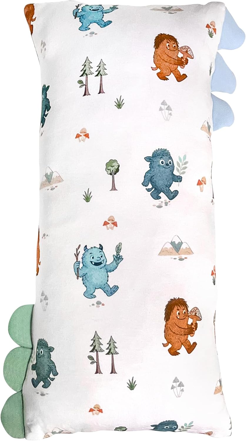 Theo's Lovey Pillow - Cloud-Soft Bamboo Lovey for Babies (0m+), Self-Soothing, Huggable Comfort Toy Pillow, Washable and Travel-Ready - Into The Mountain (Small)
