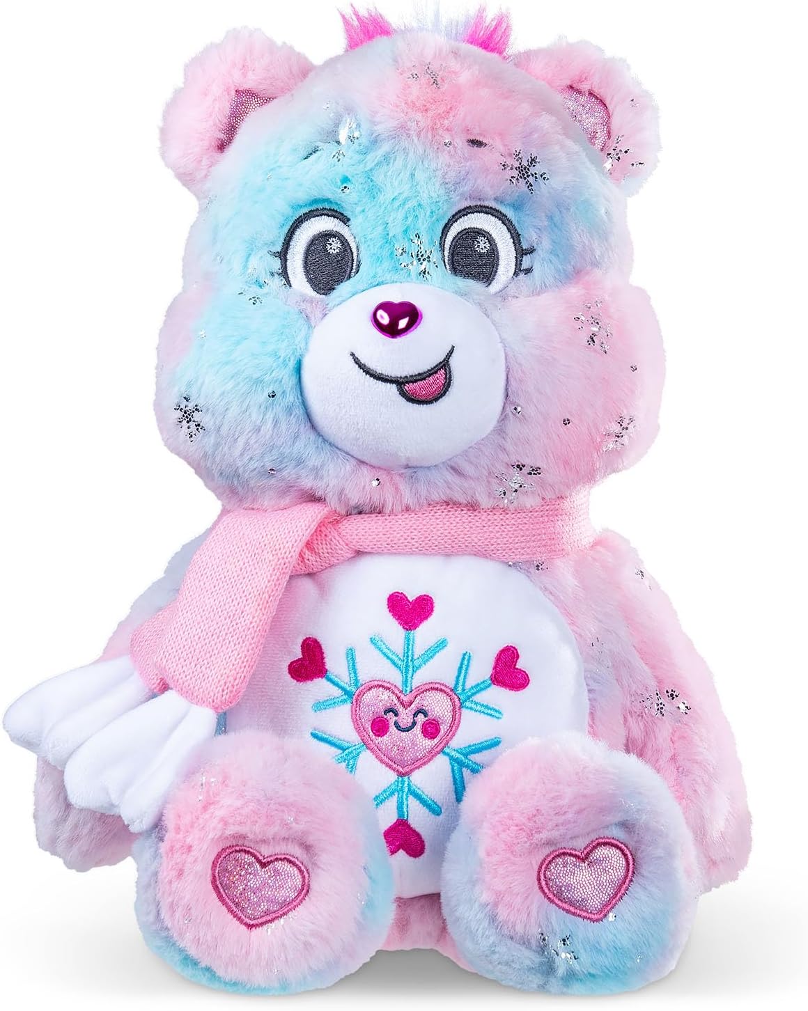 Care Bears - Collector Edition 14" Snowflake Sparkle Bear - Medium Size Plush - Soft, Huggable Plushie, Stuffed Animal for Girls and Boys, Ages 4+ - Amazon Exclusive - Image 2