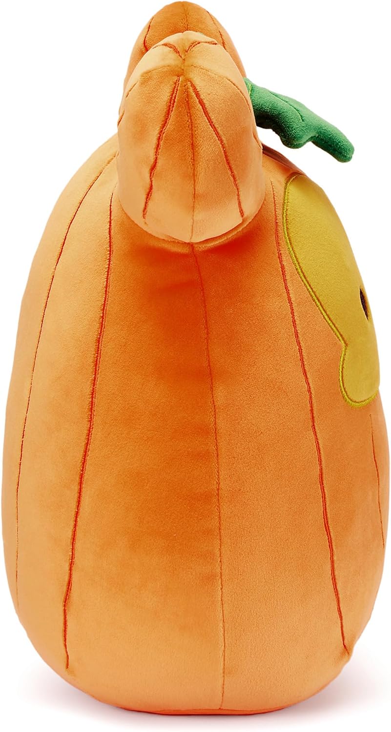Disney Store Official Mickey Mouse Pumpkin Squishmallows Plush - 11 Inch Disney Halloween Stuffed Animal with Embroidered Features, Detailed Plush Sculpting and Soft Squishy Fill - Image 6
