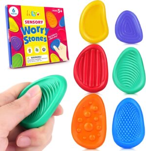 Fidget Toys Sensory Stone for Kids:...