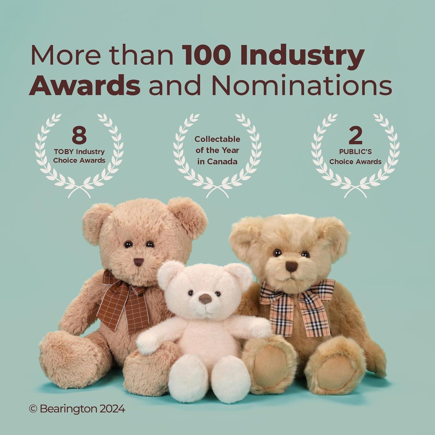 Bearington Pal Dog Stuffed Animal Plushies - 11" Realistic Dog Plush Stuffed Animals with Floppy Ears and Expressive Face - Soft Beige and Brown Lifelike Puppy Plush Toy Gift for Toddlers and Kids - Image 4