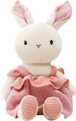 Bunny Stuffed Animal Organic Cotton...