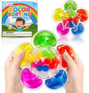 Color Sorting Sensory Toys for Auti...