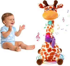 Dancing Talking Giraffe Plush Toy, ...