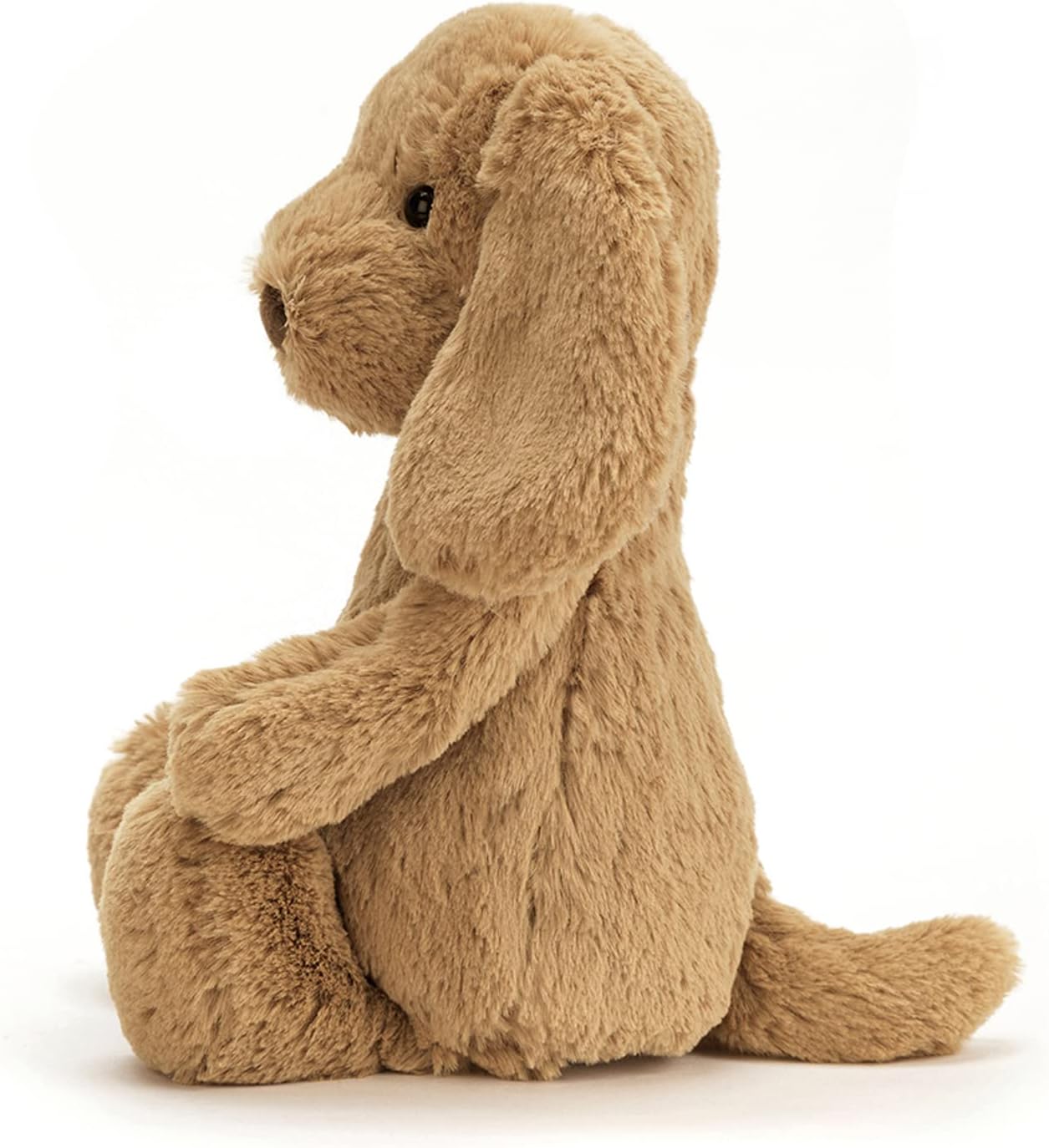 Jellycat Bashful Toffee Puppy Stuffed Animal, Medium 12 inches - Dogs and Puppies Plush Toy - Classic Children's Gift - Image 3
