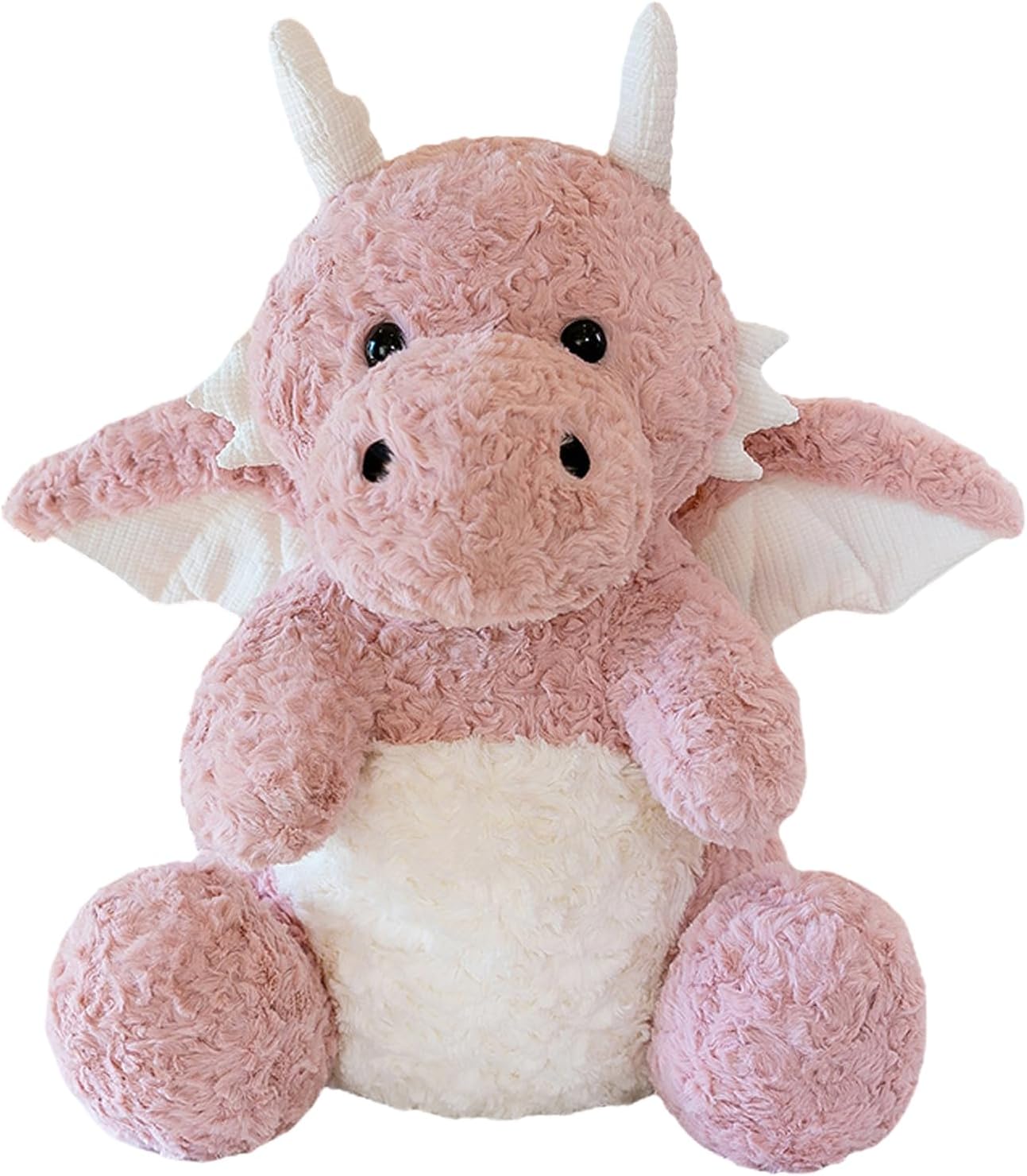 SUSULF Little Flying Dragon - Cute Stuffed Animal Plush Toy - Adorable Soft Dragons Toy Plushies and Gifts - Perfect Present for Kids (Pink,7.87in/20cm)
