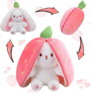 MIAODAM Bunny Stuffed Animal Revers...