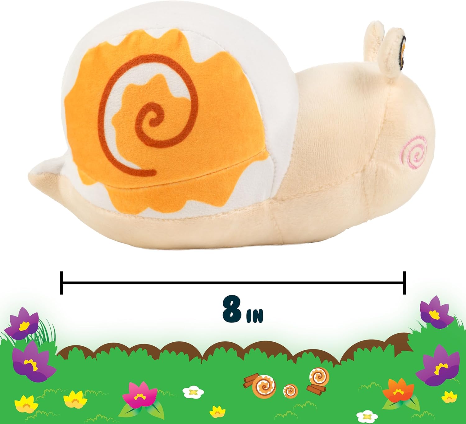 Scentco Snuggle Bugs (Snail)- Cinnamon Roll Scented Plush Toy - Gifts for Kids, Gift Guide, Aromatherapy - Image 4