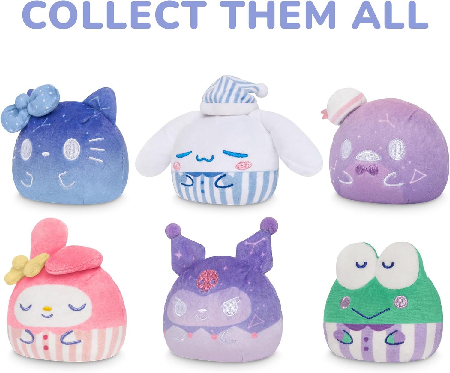 TeeTurtle Hello Kitty and Friends Sanrio Celestial Series Reversible Plushie Mystery Box - 3-Inch Two-Sided Blind Box Plush with Embroidered Details - Cute Surprise Toy for Kids, Teens, and Adult - Image 4
