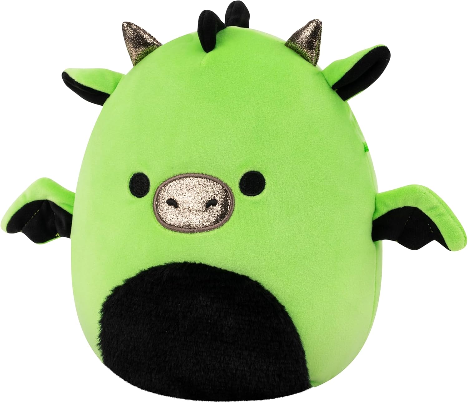 Squishmallows Original 8in Excalibur the Neon Green Dragon – Official Jazwares Halloween Plush (Little) - Image 2